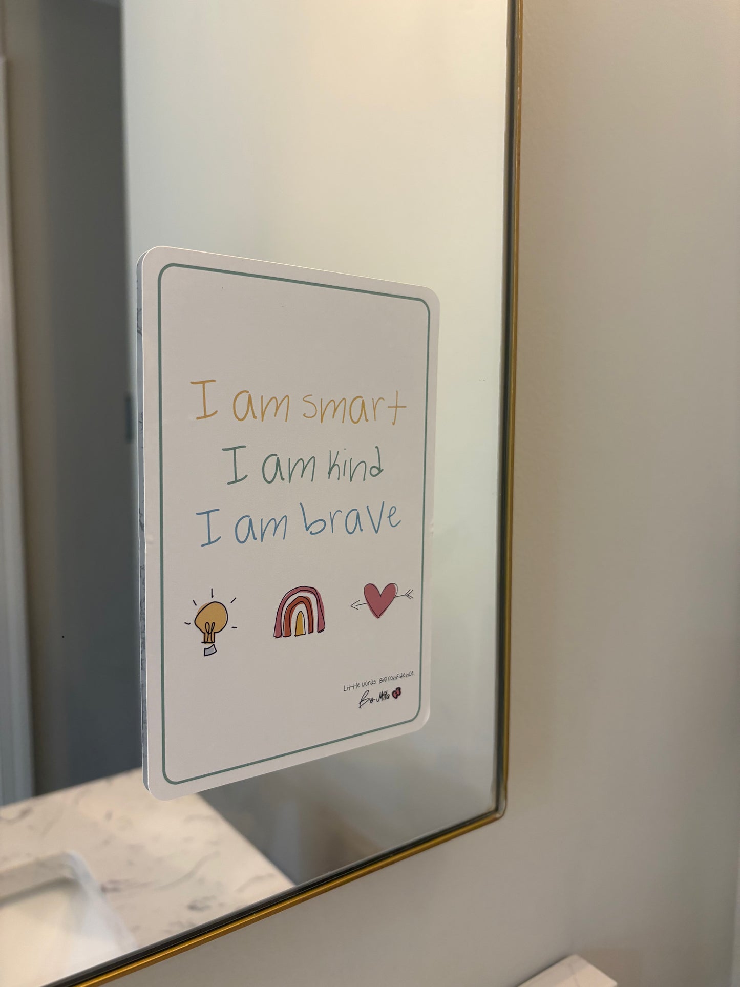 Big Feelings Mirror Cling